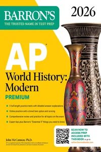 AP World History: Modern Premium, 2026: Prep Book With 5 Practice Tests + Comprehensive Review + Online Practice_cover