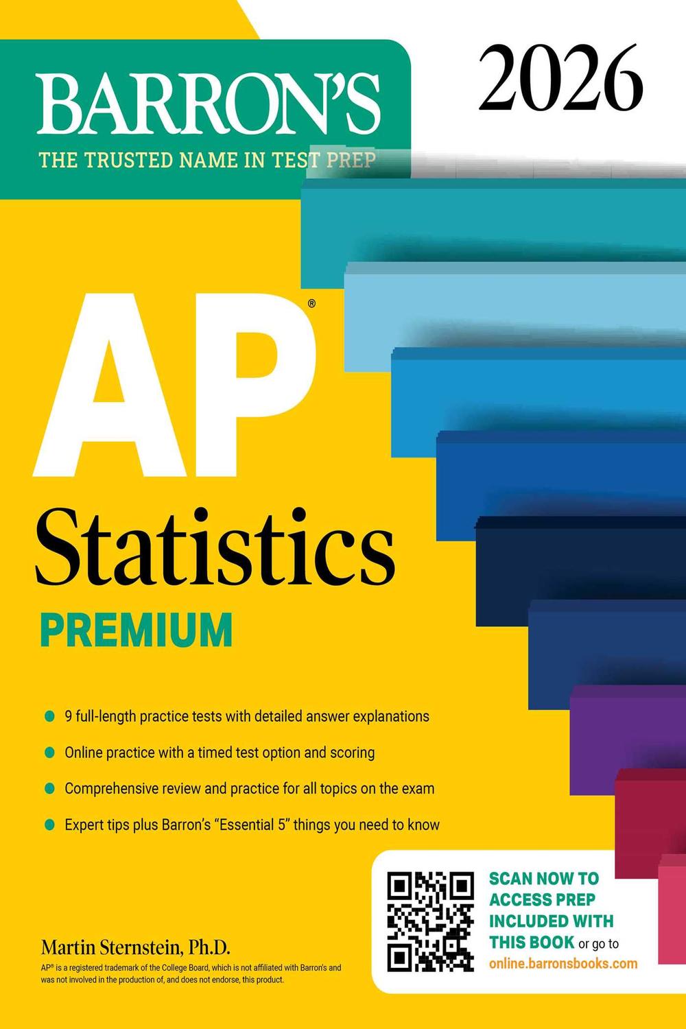 PDF] AP Statistics Premium, 2026: Prep Book with 9 Practice Tests