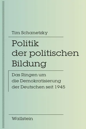 Politik der politischen Bildung