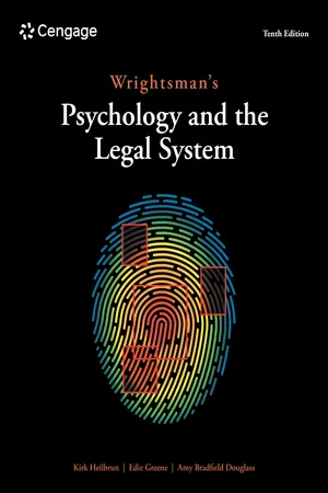 Wrightsman's Psychology and the Legal System