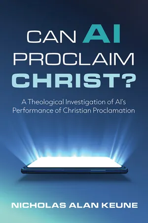 Can AI Proclaim Christ?