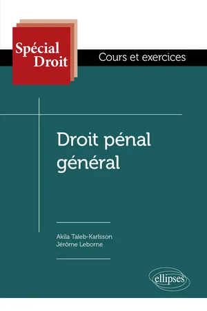 Spécial Droit pénal général