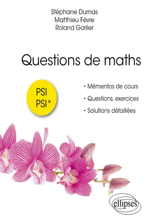 RS-Questions de maths-PSI/PSI*