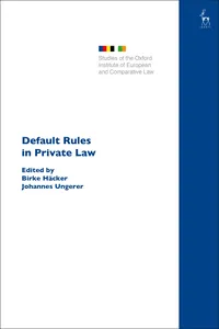 Default Rules in Private Law