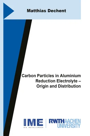 Carbon Particles in Aluminium Reduction Electrolyte โ Origin and Distribution