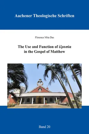 The Use and Function of ἐξουσία in the Gospel of Matthew