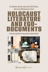Holocaust Literature and Ego-Documents_cover