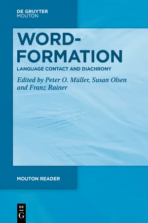 Word-Formation - Language Contact and Diachrony