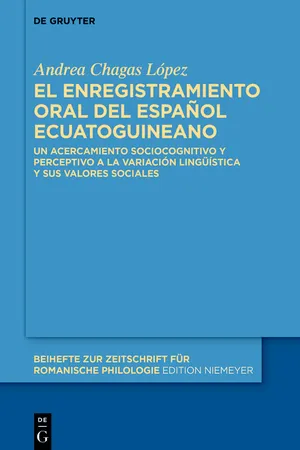 El enregistramiento oral del español ecuatoguineano