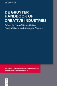 De Gruyter Handbook of Creative Industries_cover