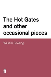 The Hot Gates and other occasional pieces_cover