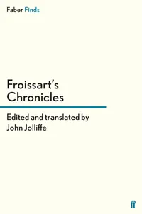 Froissart's Chronicles_cover