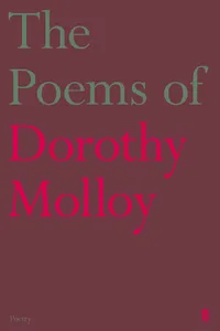 The Poems of Dorothy Molloy_cover