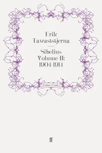 Sibelius Volume II: 1904-1914_cover