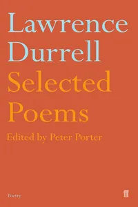 Selected Poems of Lawrence Durrell_cover