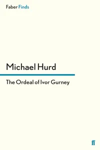 The Ordeal of Ivor Gurney_cover