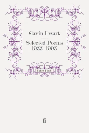 Selected Poems 1933-1993