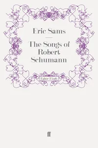 The Songs of Robert Schumann_cover