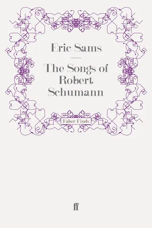 The Songs of Robert Schumann