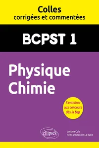 Physique-Chimie BCPST1 Colles_cover
