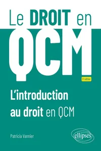 Introduction droit en QCM 5ed_cover