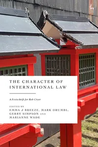 The Character of International Law_cover