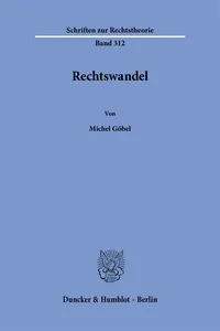Rechtswandel