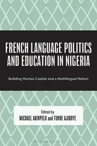 French Language Politics and Education in Nigeria_cover