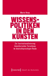 Wissenspolitiken in den Künsten_cover