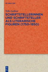 Schriftstellerinnen und Schriftsteller als literarische Figuren