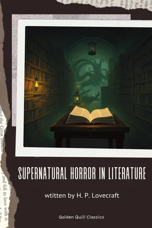 Supernatural Horror in Literature