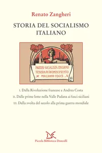 Storia del socialismo italiano_cover
