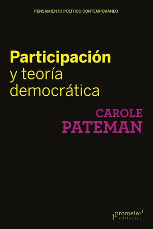 Participación y teoría democrática