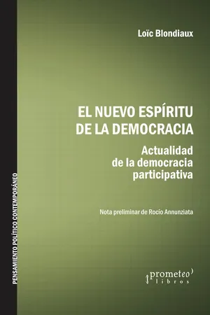 El nuevo espíritu de la democracia