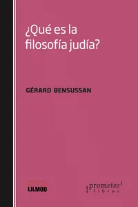 ¿Qué es la filosofía judía?_cover