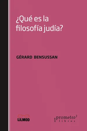 ¿Qué es la filosofía judía?