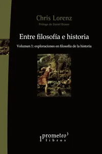 Entre filosofía e historia Volumen 1_cover