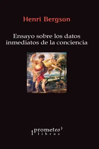 Ensayo sobre los datos inmediatos de la conciencia_cover