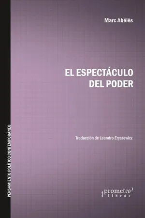 El espectáculo del poder