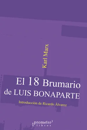 El 18 Brumario de Luis Bonaparte