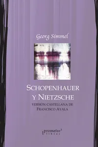 Schopenhauer y Nietzsche_cover