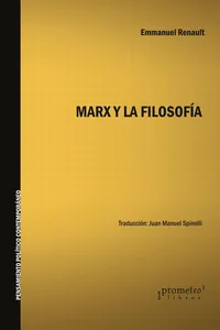 Marx y la filosofía_cover