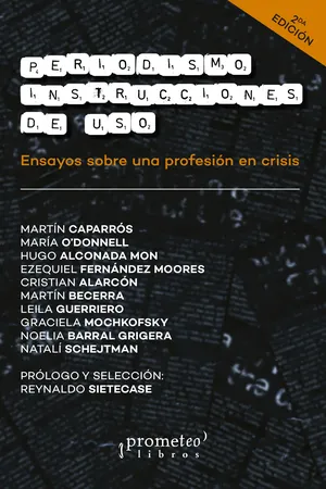 Periodismo: instrucciones de uso