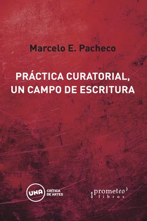 Práctica curatorial, un campo de escritura