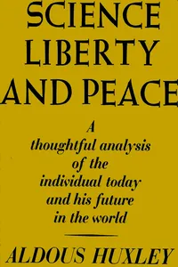 Science, Liberty and Peace_cover