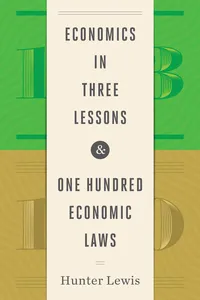 Economics in Three Lessons and One Hundred Economics Laws_cover