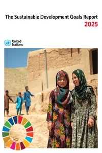The Sustainable Development Goals Report 2025_cover