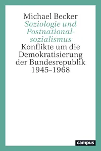 Soziologie und Postnationalsozialismus_cover
