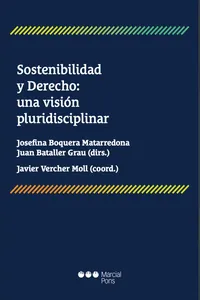 Sostenibilidad y Derecho: una visión pluridisciplinar_cover
