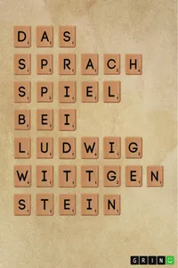 Das Sprachspiel bei Ludwig Wittgenstein_cover